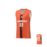 Basketball Jersey Glitch - Orange